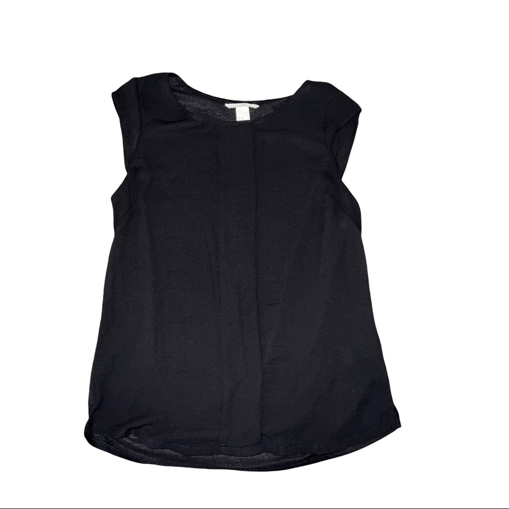 Black sheer dress shirt